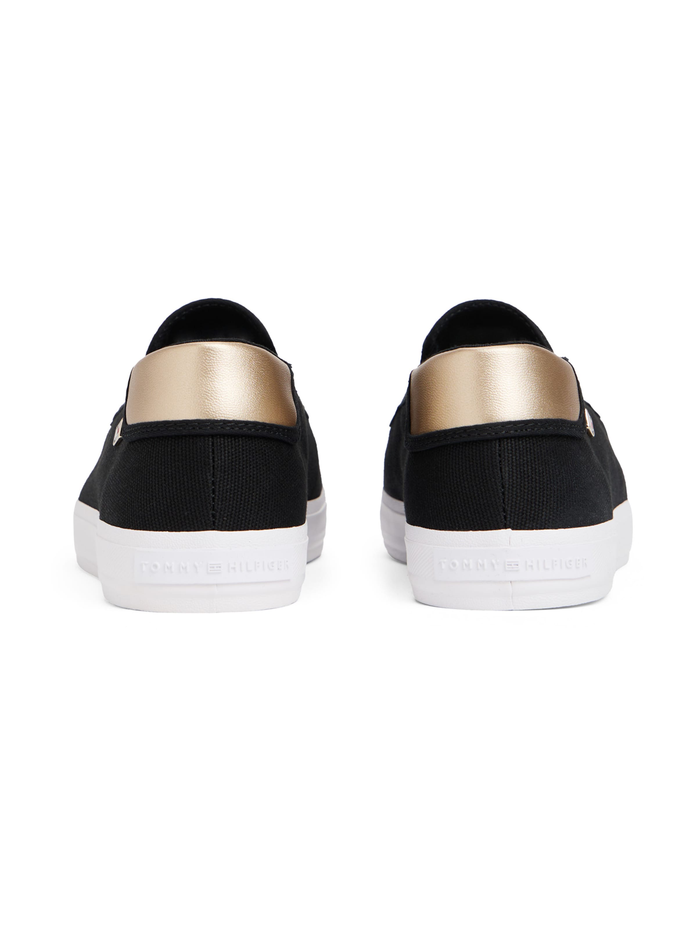 TOMMY HILFIGER Belebújós cipők - fekete