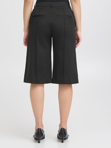 Loosefit Pantalon ' IHKATE BERMUDA Short ' ICHI en noir