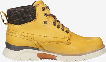 FRETZ MEN Lace-Up Boots in Yellow