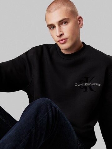 Calvin Klein Jeans Sweatshirt in Zwart