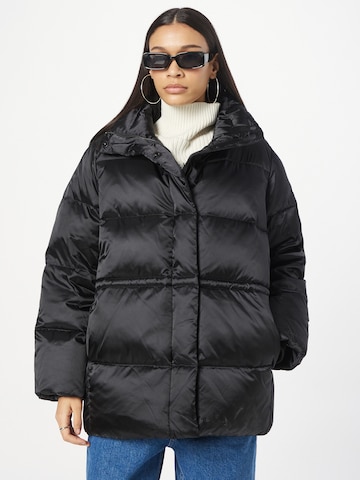 Veste d’hiver Calvin Klein en noir : devant