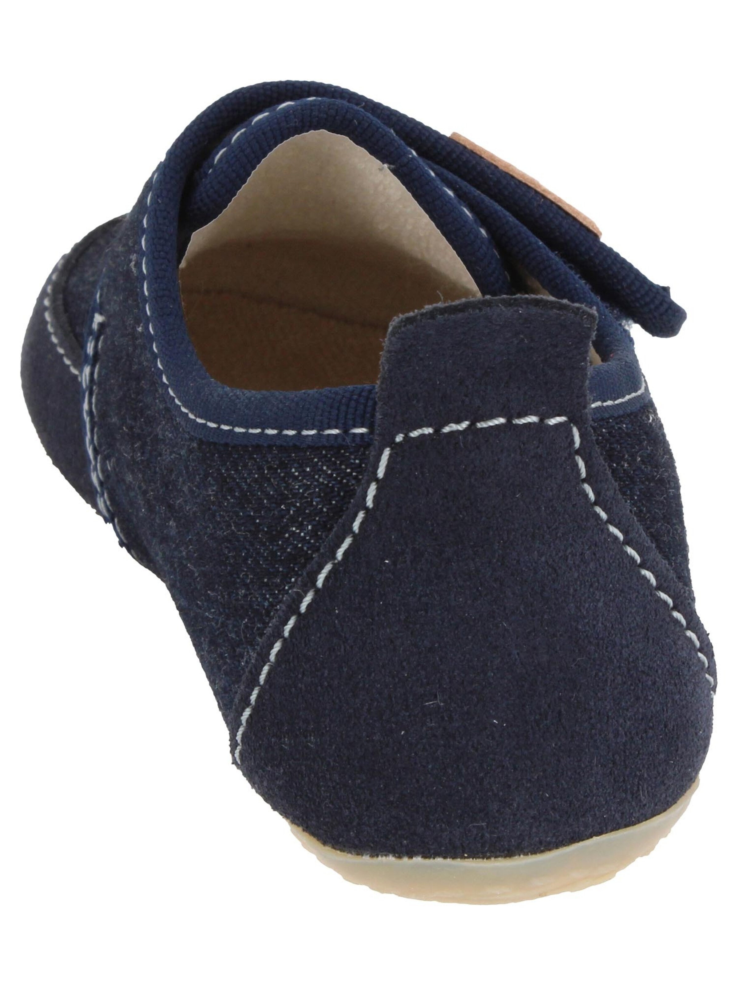 Living Kitzbühel Slippers 'Ulli Uni' in Blue