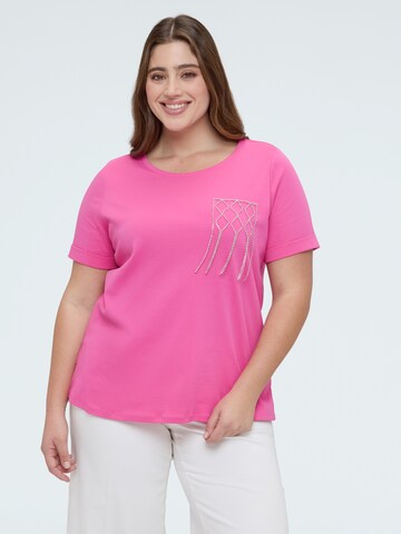 T-shirt Fiorella Rubino en rose
