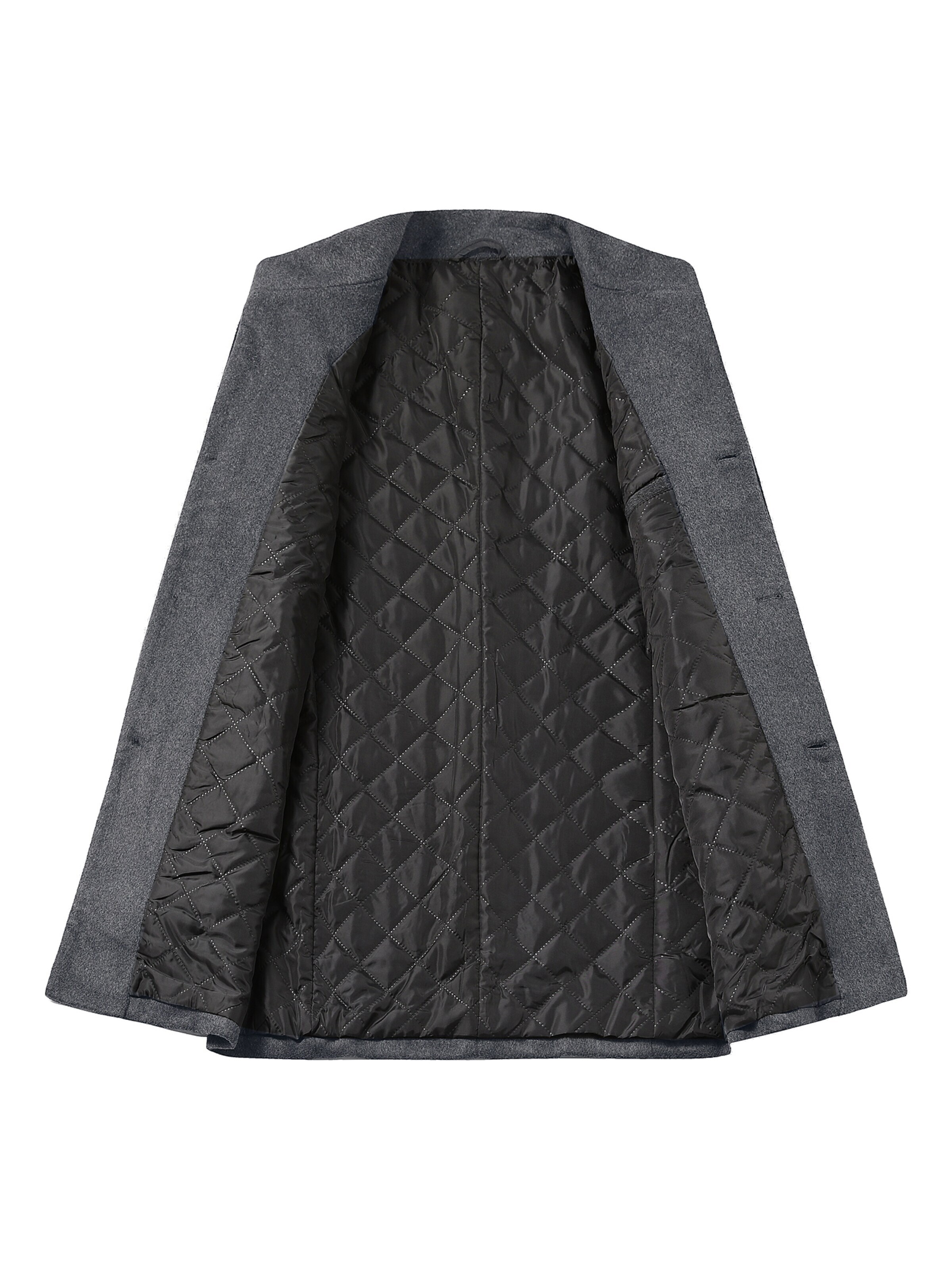 YOUTHUP Winter Coat 'Winterfester' in Grey