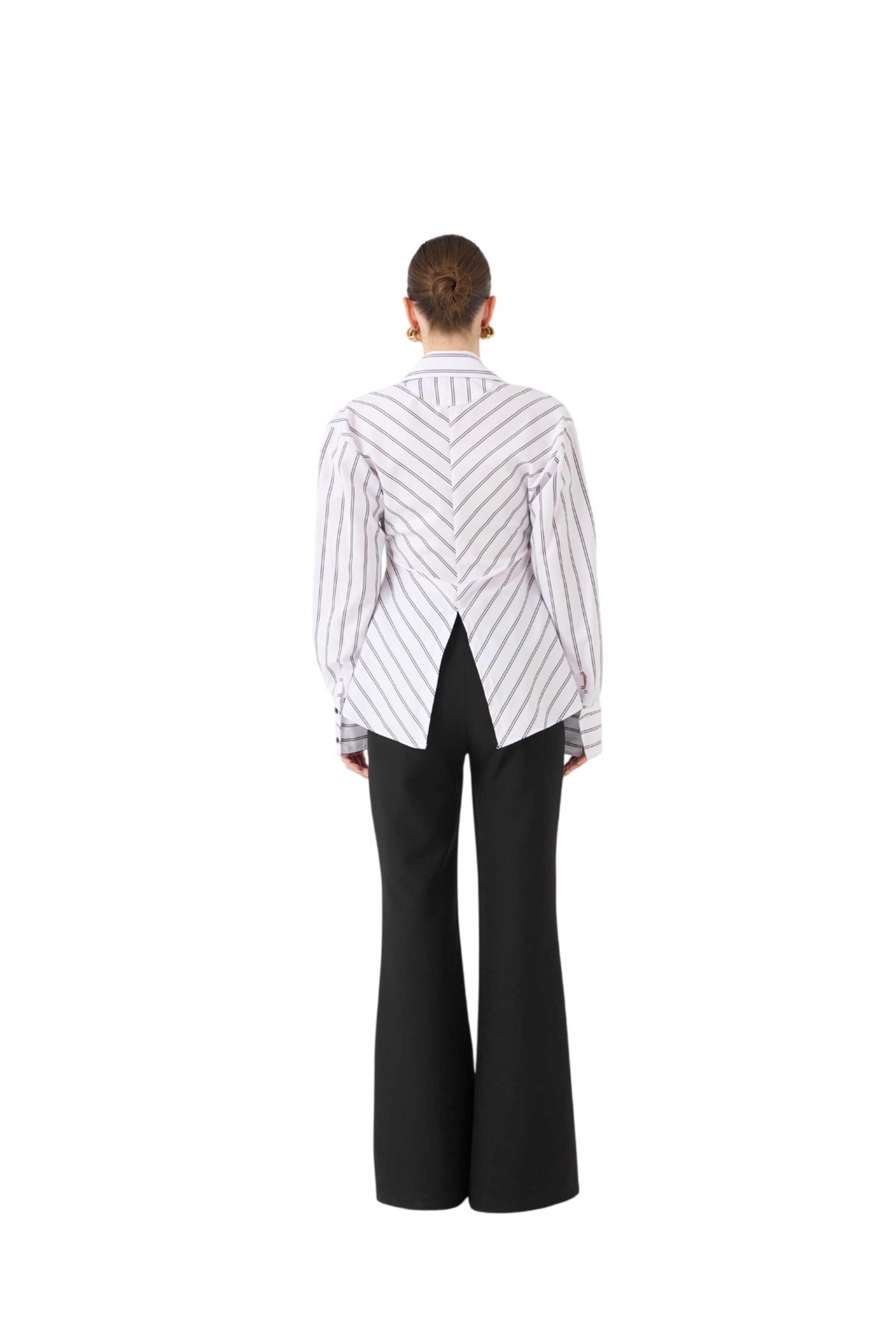 HOLLY LOLLY Flared Hose in Schwarz