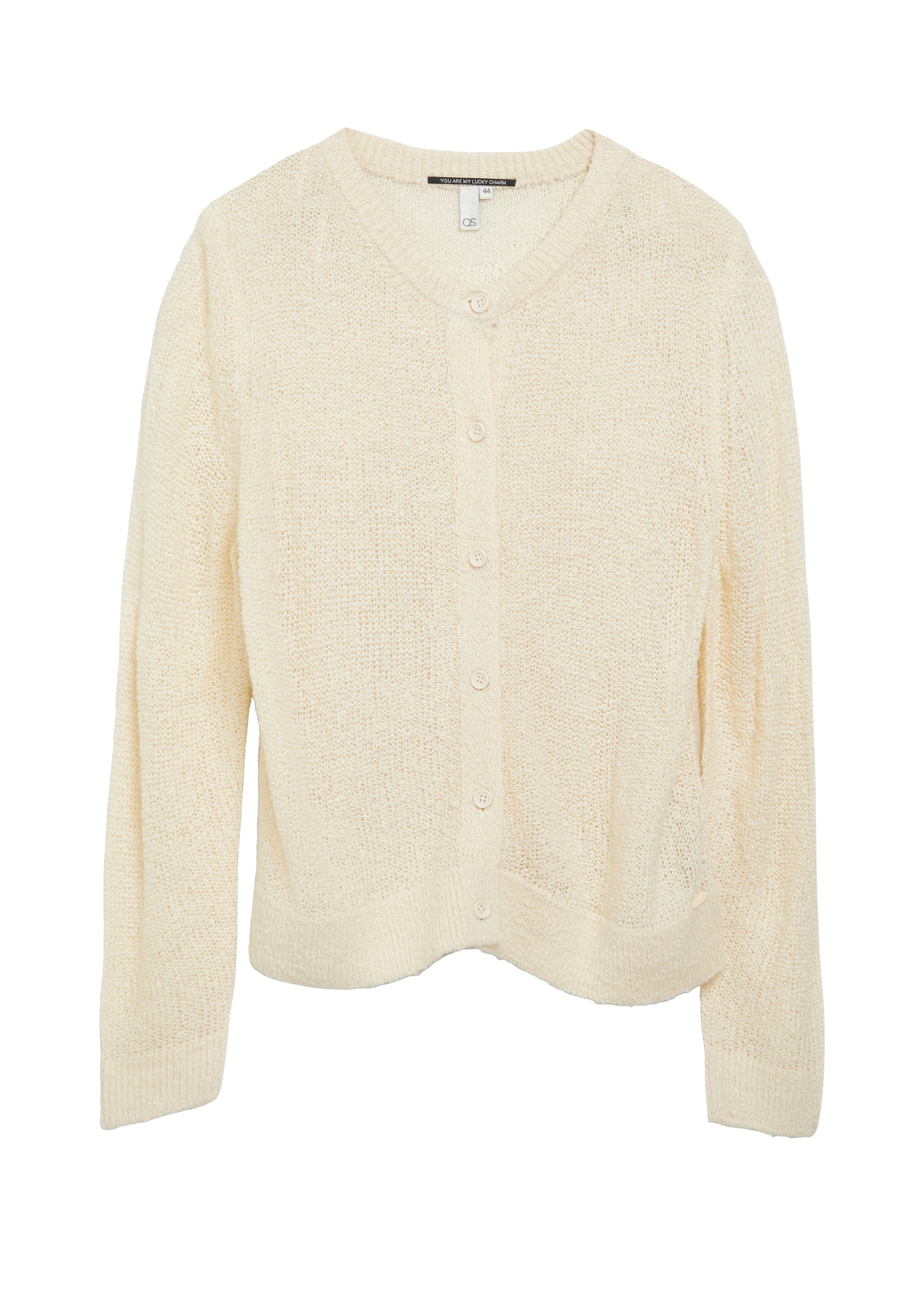 QS Knit cardigan in M-L in Chamois, Item view