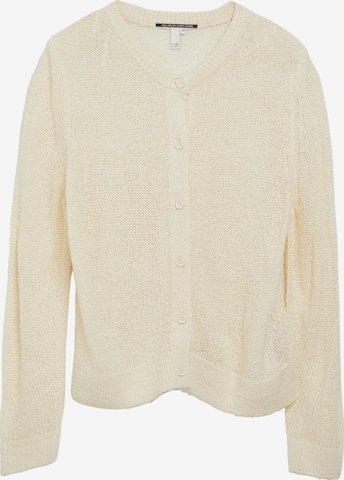 Cardigan QS en beige : devant