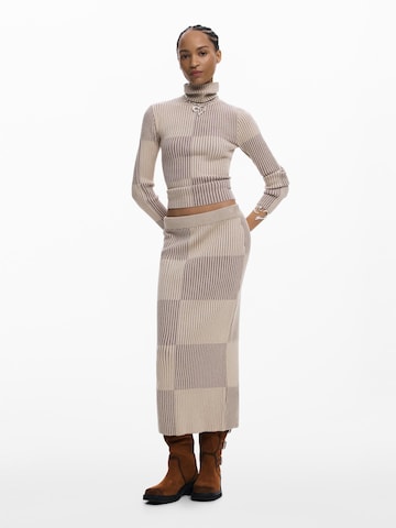 Desigual Пуловер в бежово