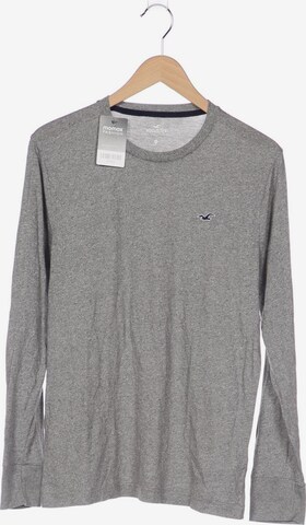 HOLLISTER Langarmshirt M in Grau: predná strana