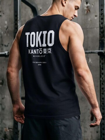 Neverless Shirt 'Tokio'‌‌ in Schwarz