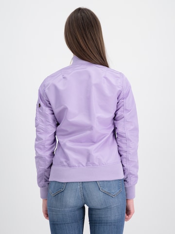 ALPHA INDUSTRIES Jacke in Lila