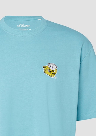 T-Shirt s.Oliver en bleu