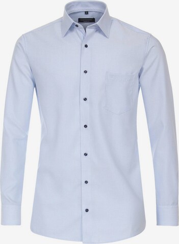 VENTI Comfort fit Button Up Shirt in Blue: front