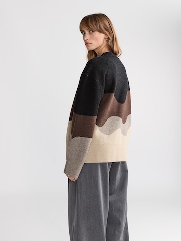 Yahmo Oversizepullover 'Lani' in Beige