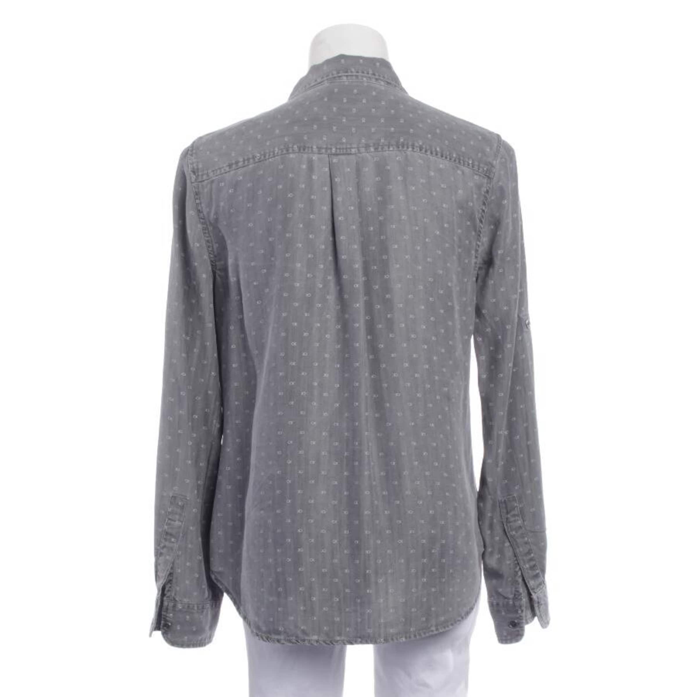 Calvin Klein Bluse / Tunika L in Grau