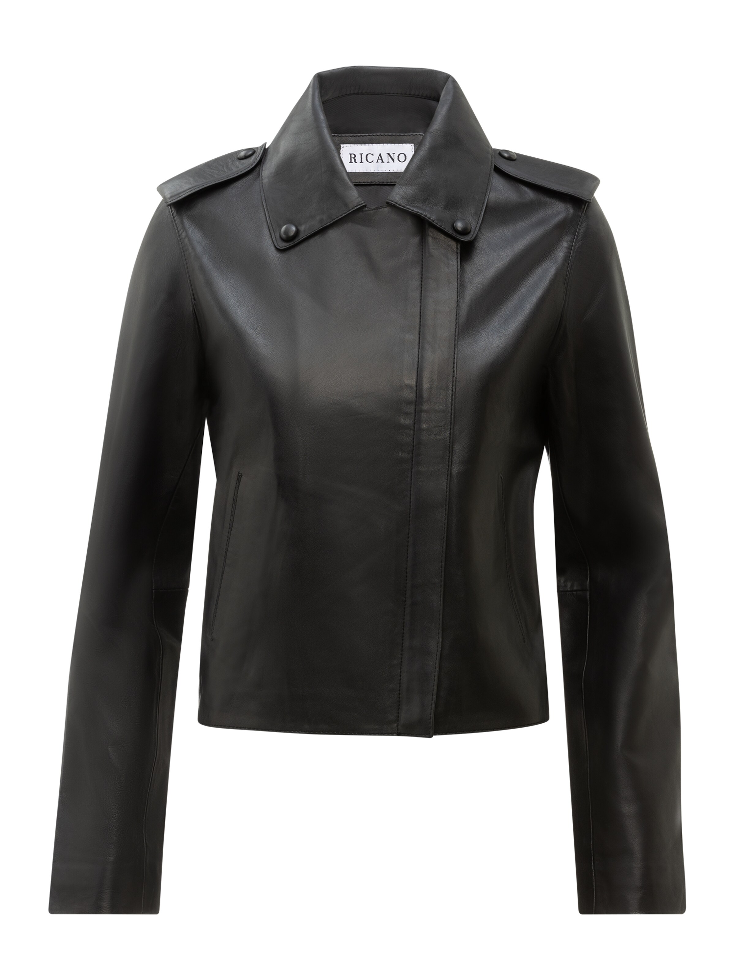 RICANO Tussenjas 'Juana' in Zwart: voorkant