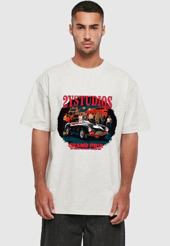 2Y Studios Shirt 'World Championship' in Grey: front