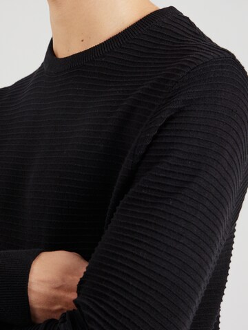Pull-over 'OTTO' JACK & JONES en noir