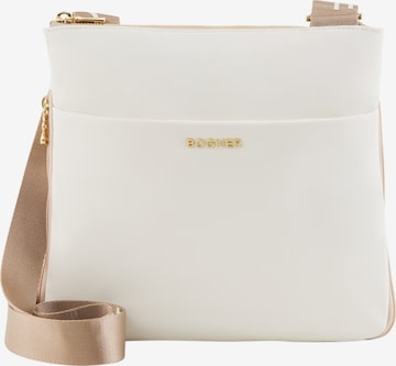 BOGNER Schultertasche 'Klosters Neve Serena' in Weiß: predná strana