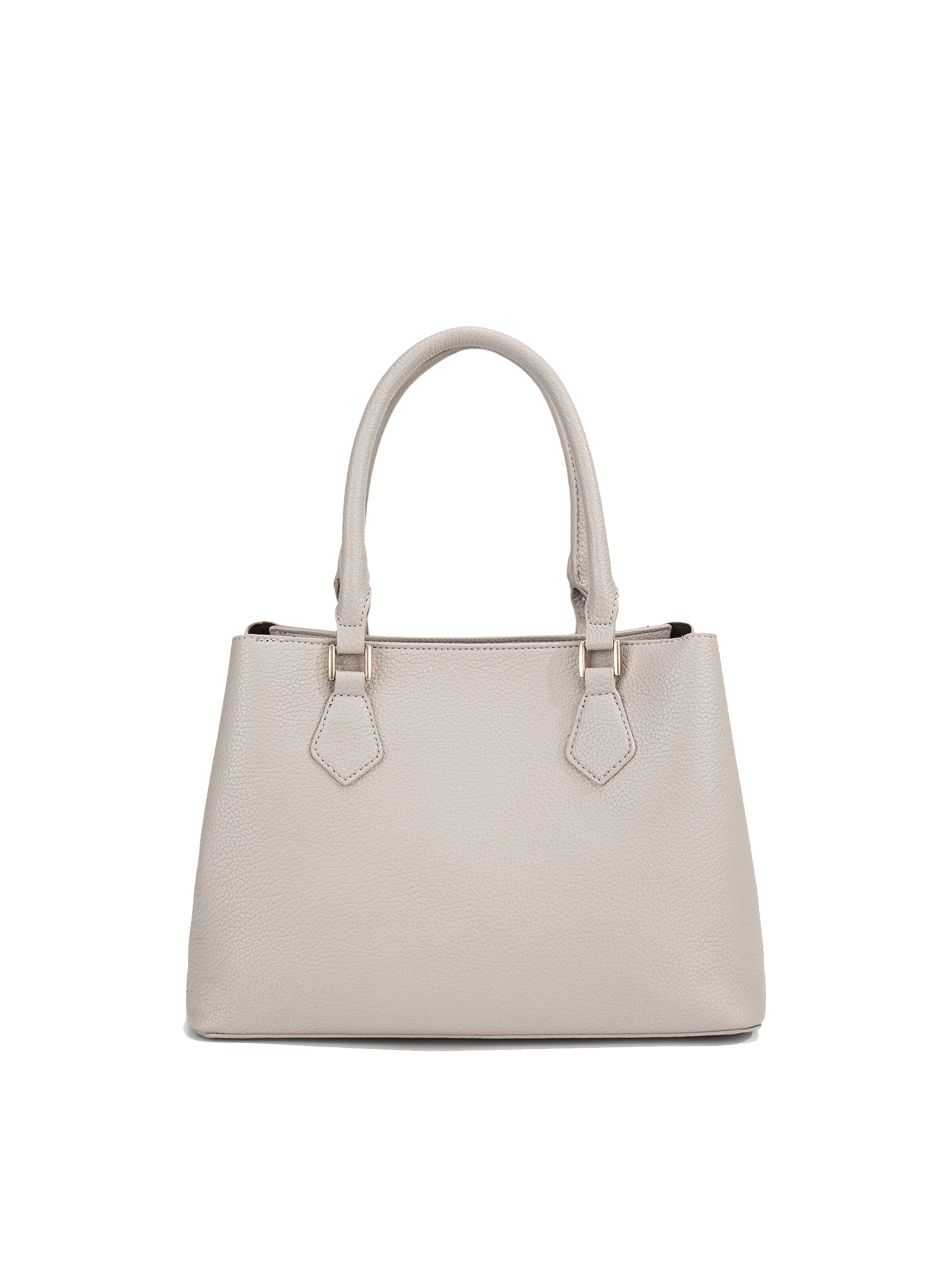 Borsa a mano 'Borsa a Mano Donna Vegan Leather con Tracolla Rimovibile - Diana&Co' di Diana&Co. in beige