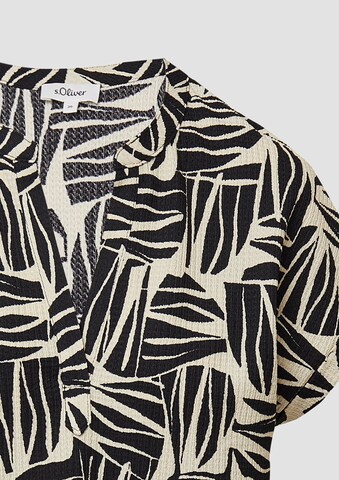 s.Oliver Shirt in Zwart