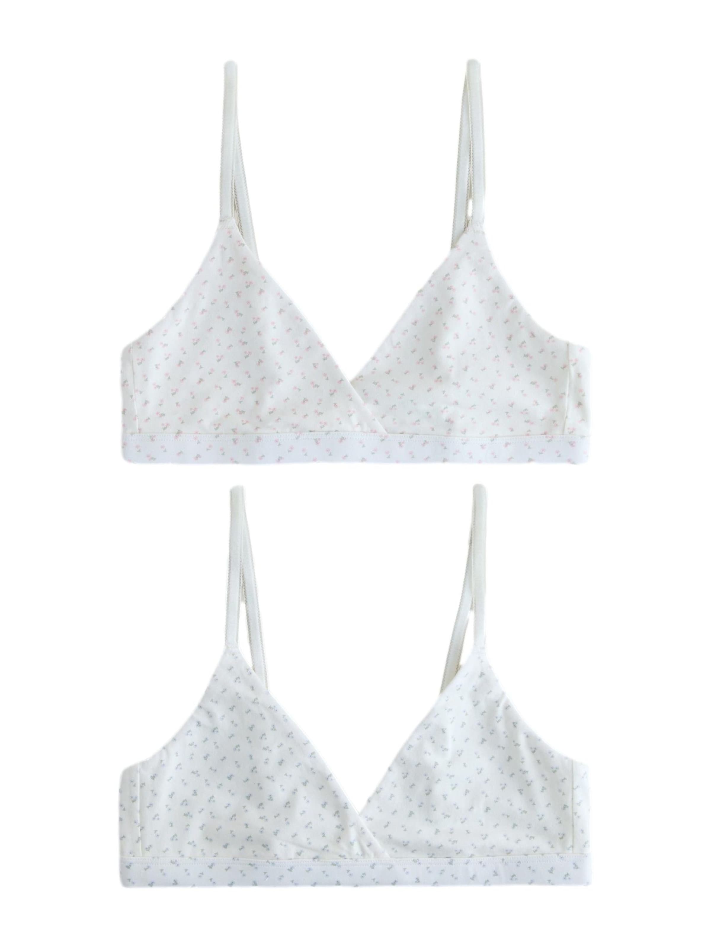 Next Треугольник Бюстгальтер в Белый: спереди