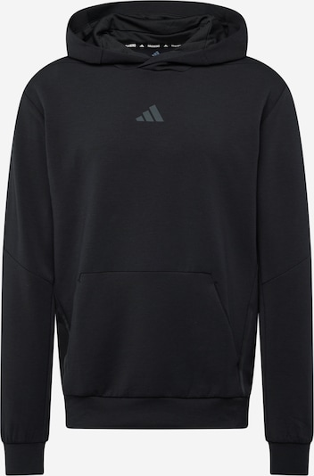 ADIDAS PERFORMANCE Urheilullinen collegepaita 'Designed For Training' värissä antrasiitti / musta, Tuotenäkymä