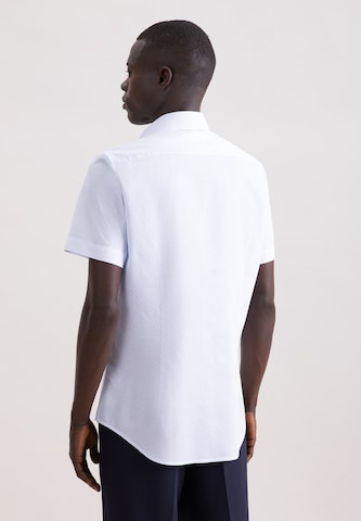 SEIDENSTICKER Slim fit Button Up Shirt in White