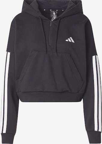 ADIDAS SPORTSWEARSportska sweater majica 'Essentials' - crna boja: prednji dio