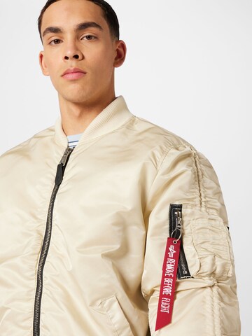 Veste mi-saison ALPHA INDUSTRIES en blanc