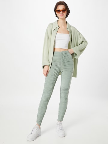 Public Desire Skinny Leggings in Groen