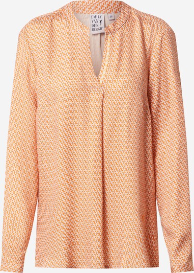 Emily Van Den Bergh Bluse in creme / orange / weiß, Produktansicht