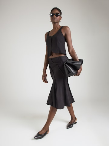 WEEKDAY Sukňa 'Luisa' - Čierna