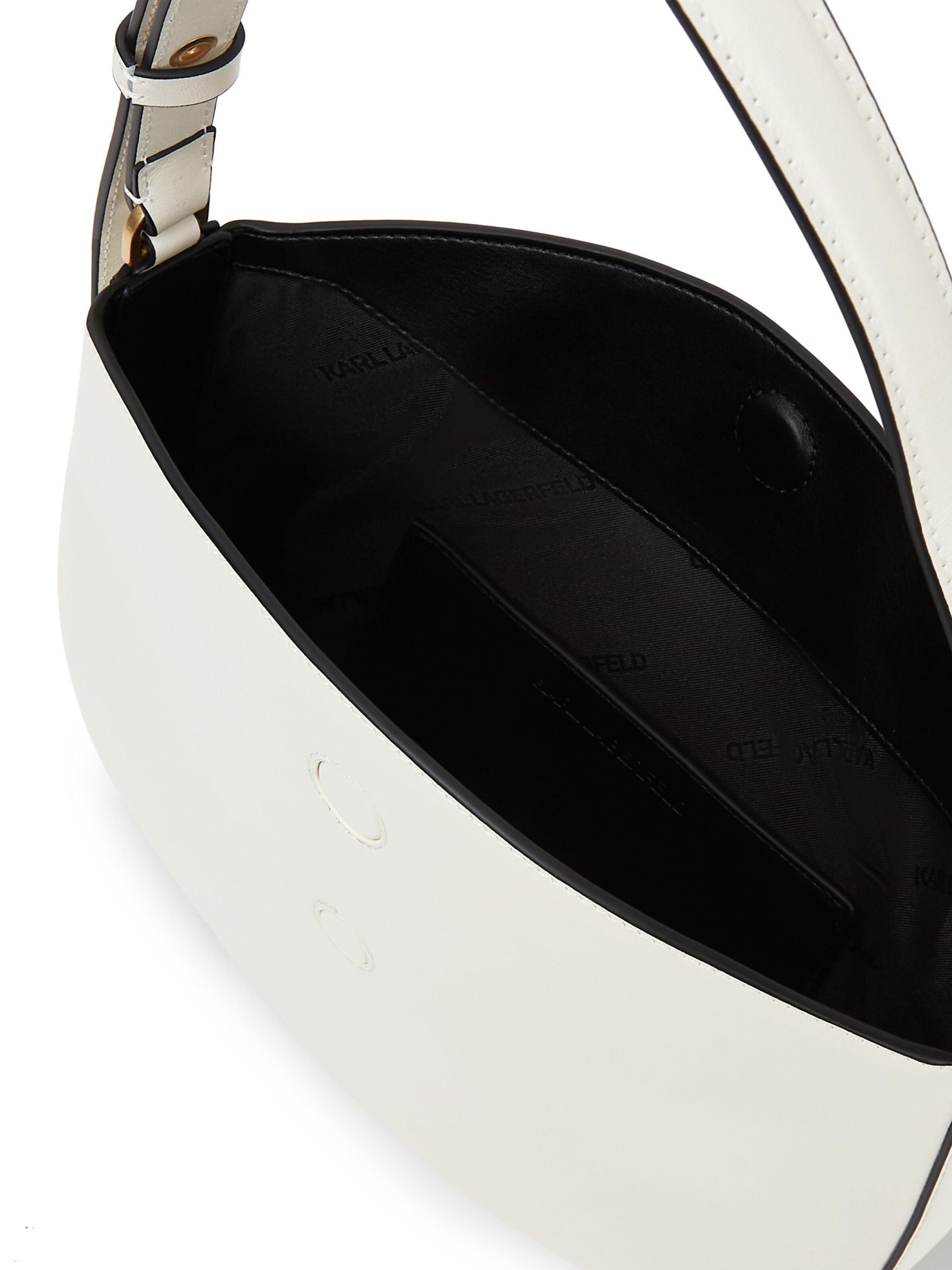 Sac bandoulière Karl Lagerfeld en blanc