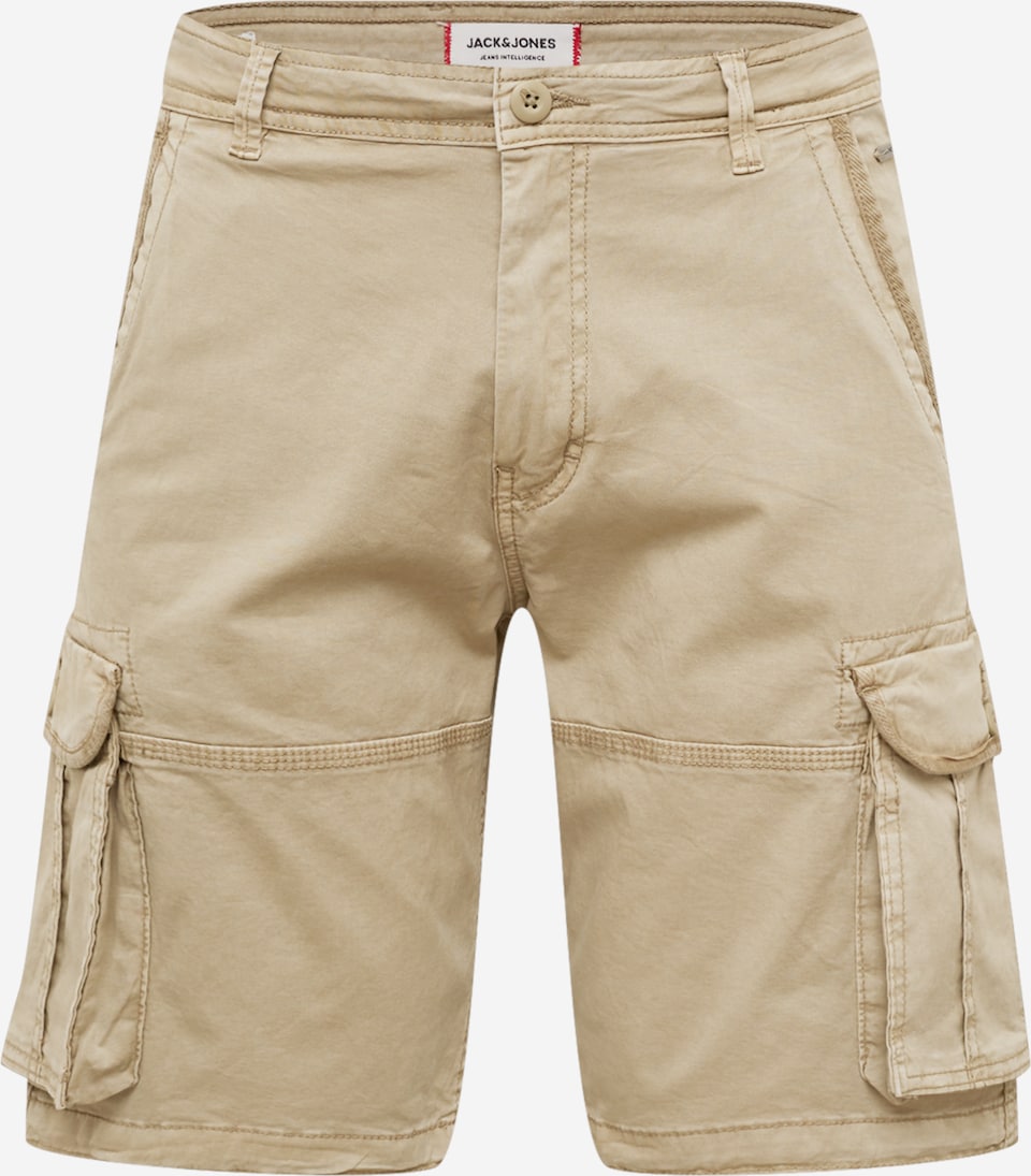 JACK & JONES Cargo Pants 'TZEUS' in Khaki, Dark Green | ABOUT YOU