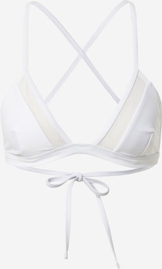 Hunkemöller Hauts de bikini 'Belize' en blanc, Vue avec produit