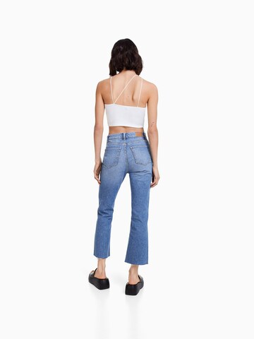 Bershka Flared Jeans in Blau