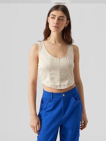 Haut 'Joann' VERO MODA en beige : devant