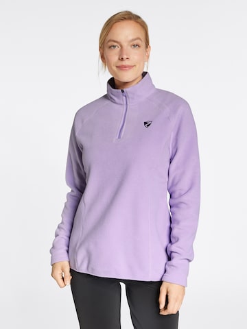 ZIENER Athletic Sweater 'JEMILA' in Purple: front