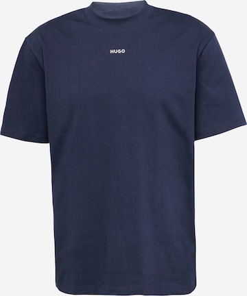 HUGO Red Shirt 'Dapolino' in Blauw: voorkant