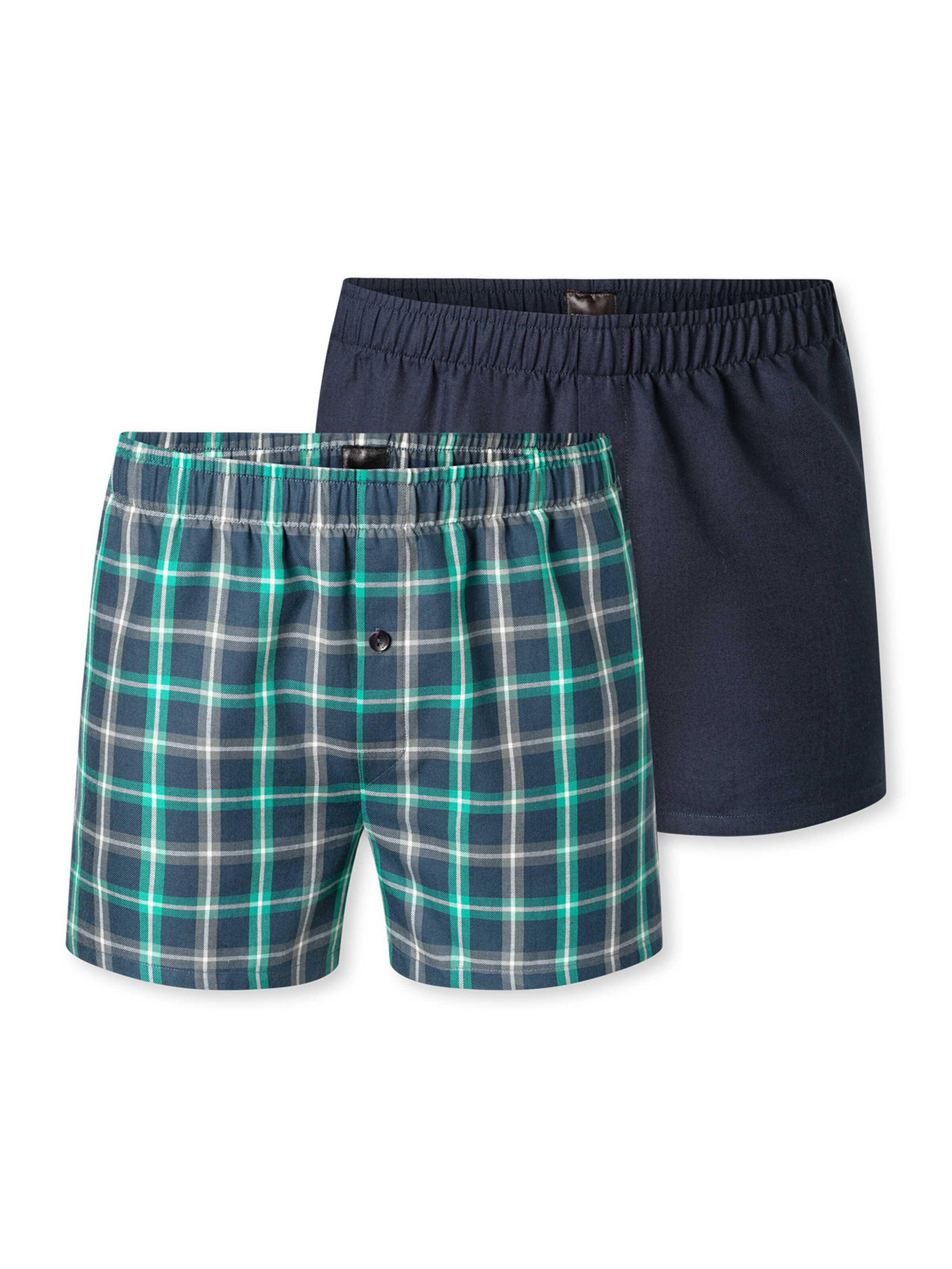 SCHIESSER Boxershorts ' Multi ' in Blau: Vorderseite
