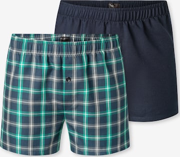 SCHIESSER Boxershorts ' Multi ' in Blau: Vorderseite