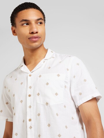 HOLLISTER Средняя посадка Рубашка в Белый