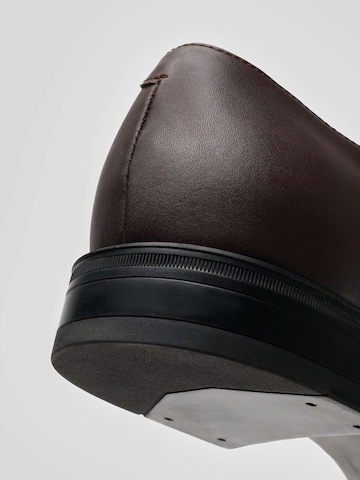 Solari Milano Schnürschuh 'Monk Strap' in Braun