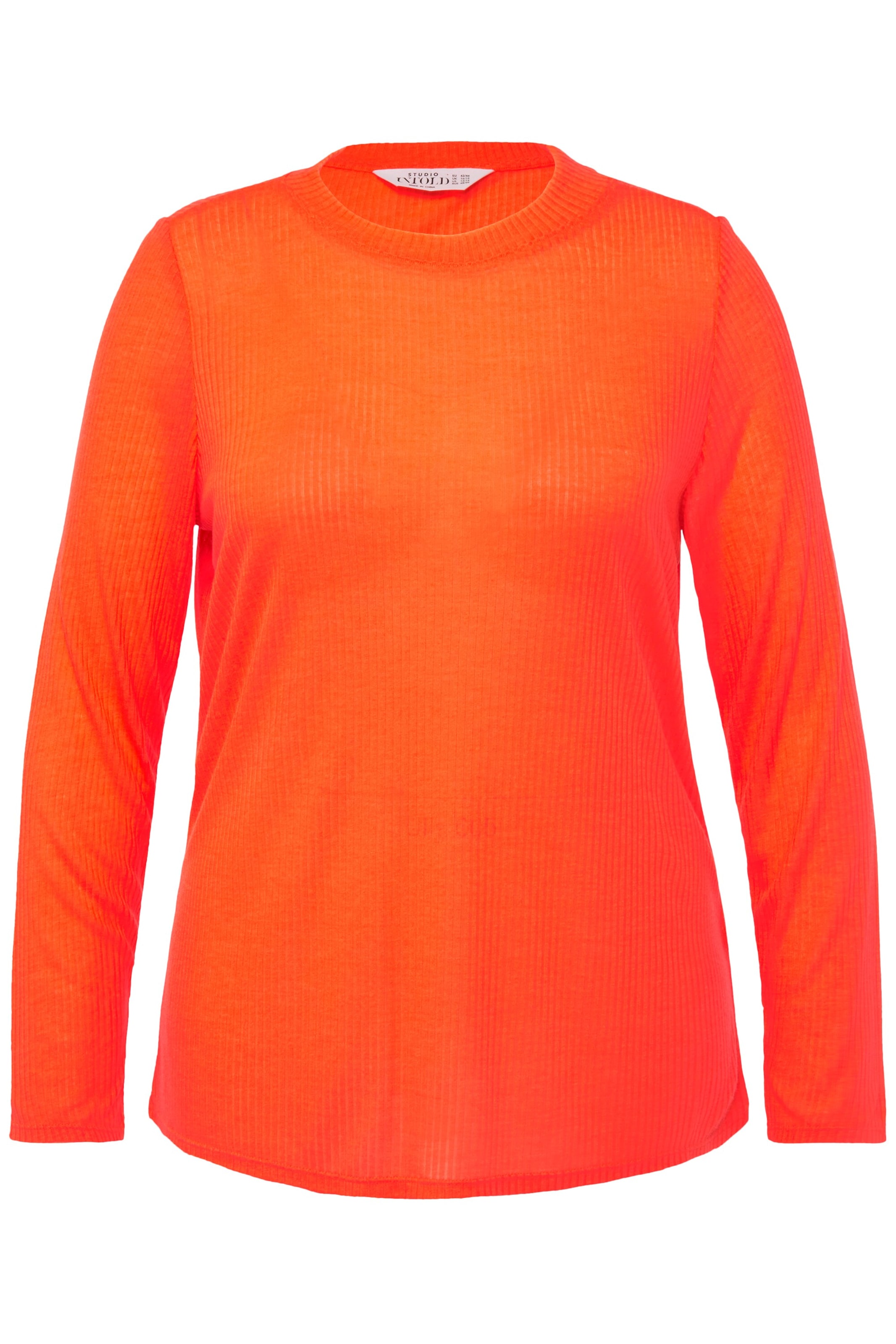 Studio Untold Shirt in Orange: front