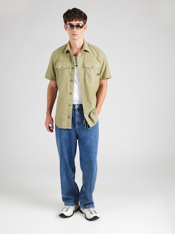 Slim fit Cămașă de la G-STAR pe verde