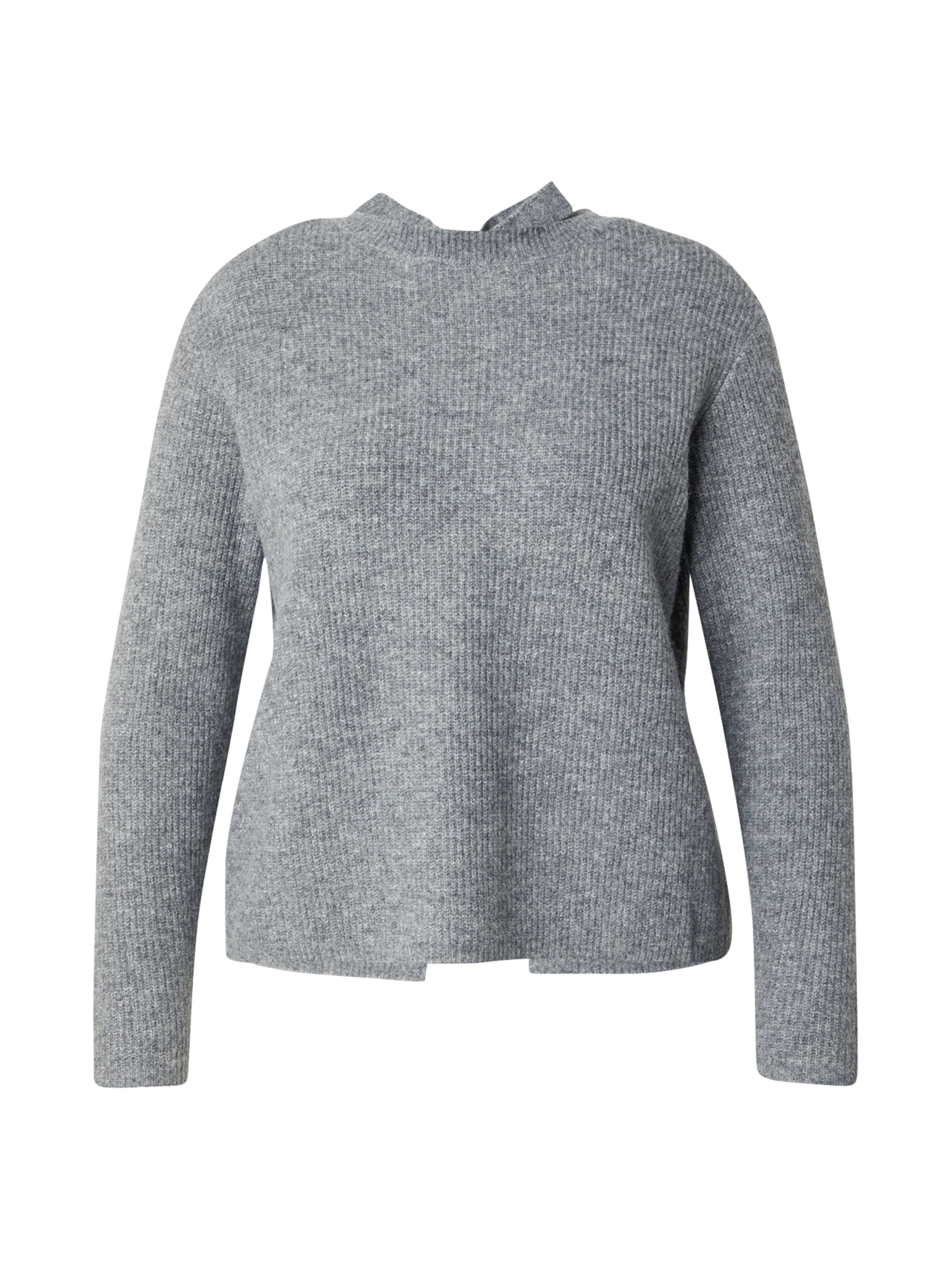 PIECES Curve Πλεκτή ζακέτα 'PCSILLY' σε γκρι