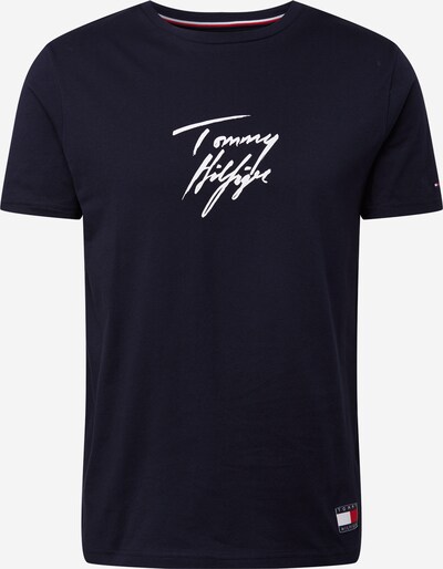 Tommy Hilfiger Underwear T-Shirt in dunkelblau / weiß, Produktansicht