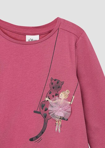 T-Shirt s.Oliver en rose