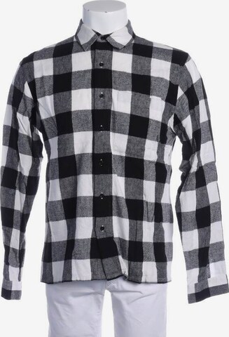 Sandro Button Up Shirt in M in Black: front